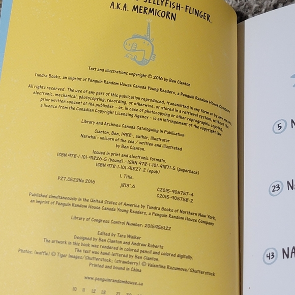 Narwhal and Jelly Book - Blue Cover - Picture 6 of 8